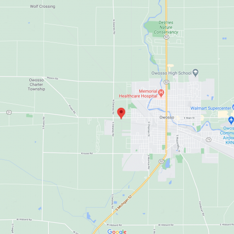 Owosso Office Map